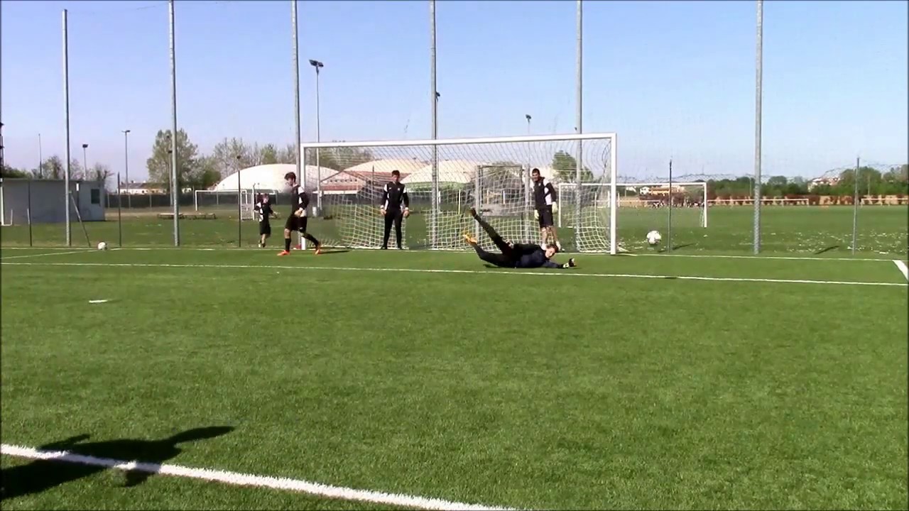 Allenamento portieri - Mr Federico Bee - Autoanalisi video. Bisettrice