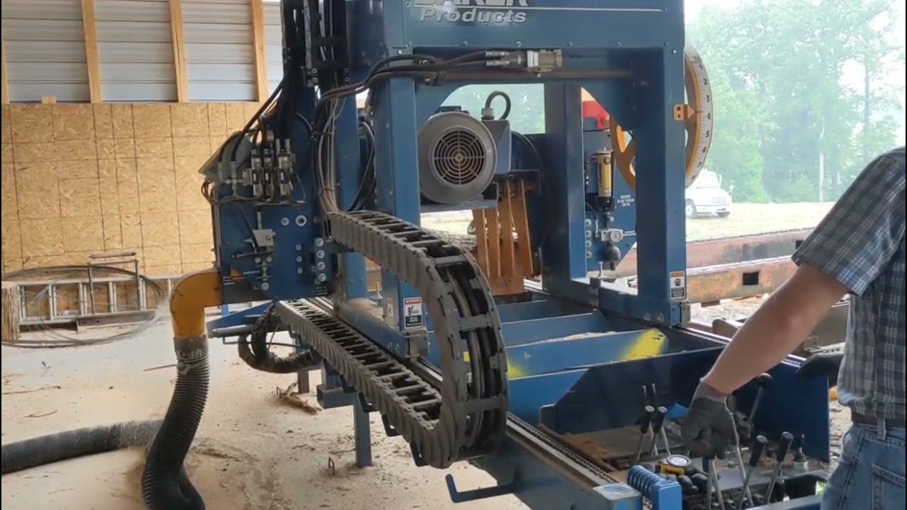 2014 BAKER BLUE STREAK 3650E BANDSAW MILL **SOLD**