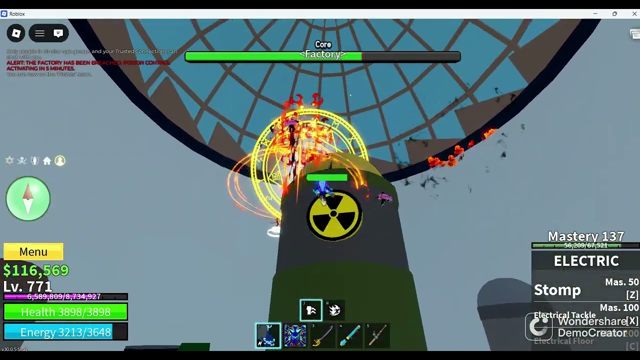 taking gravity blade from the orbitus.(gone wrong).