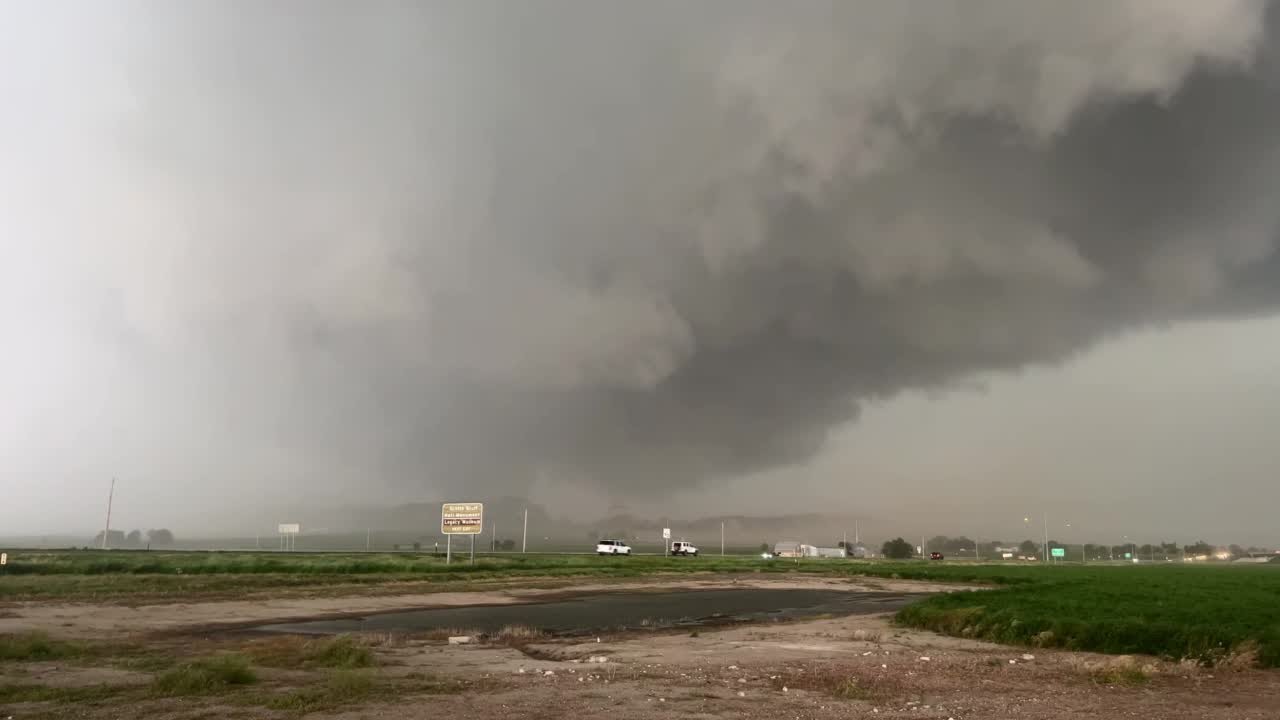 Tornado, hail destruction in Scottsbluff, Nebraska