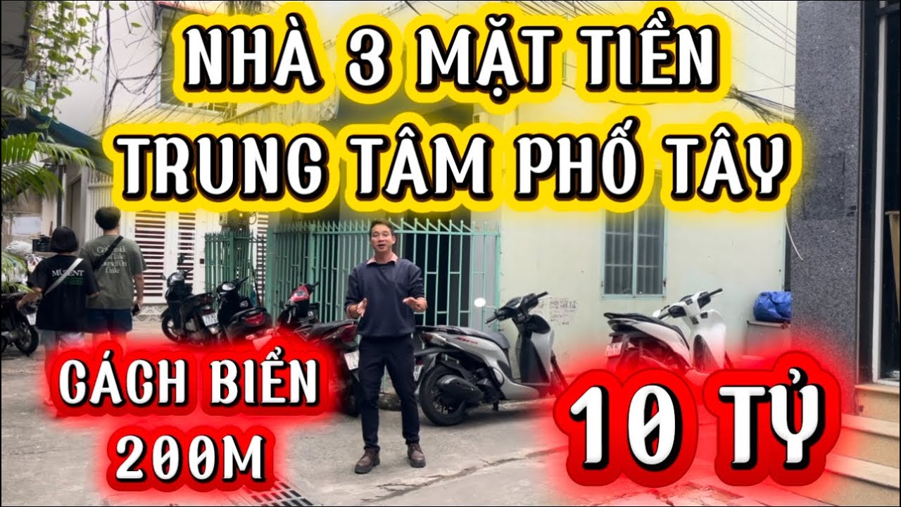 🏡 BÁN NHÀ 3 MẶT TIỀN TRUNG TÂM PHỐ TÂY HÙNG VƯƠNG – LỘC THỌ | GIÁ 10 TỶ