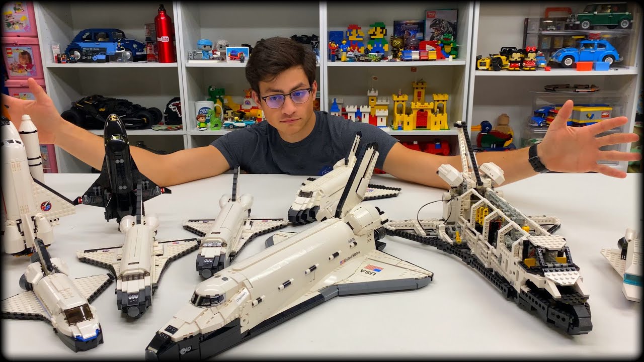 Our LEGO Space Shuttle Collection