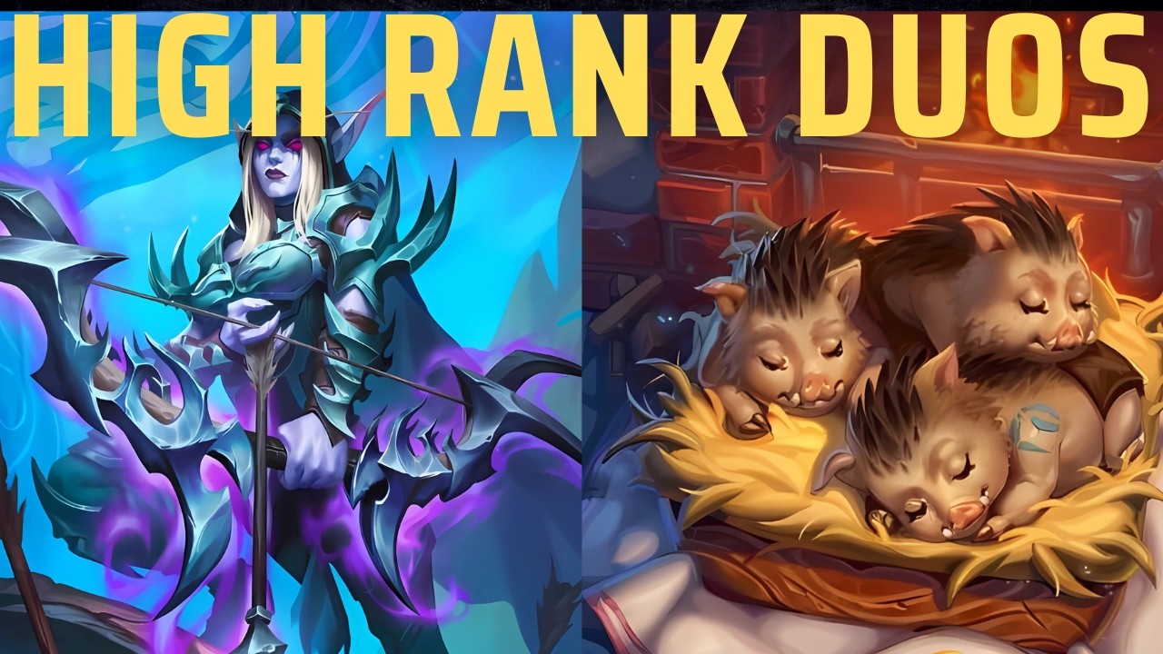 Golden Timewarps are Crazy! | HS Battleground Duos