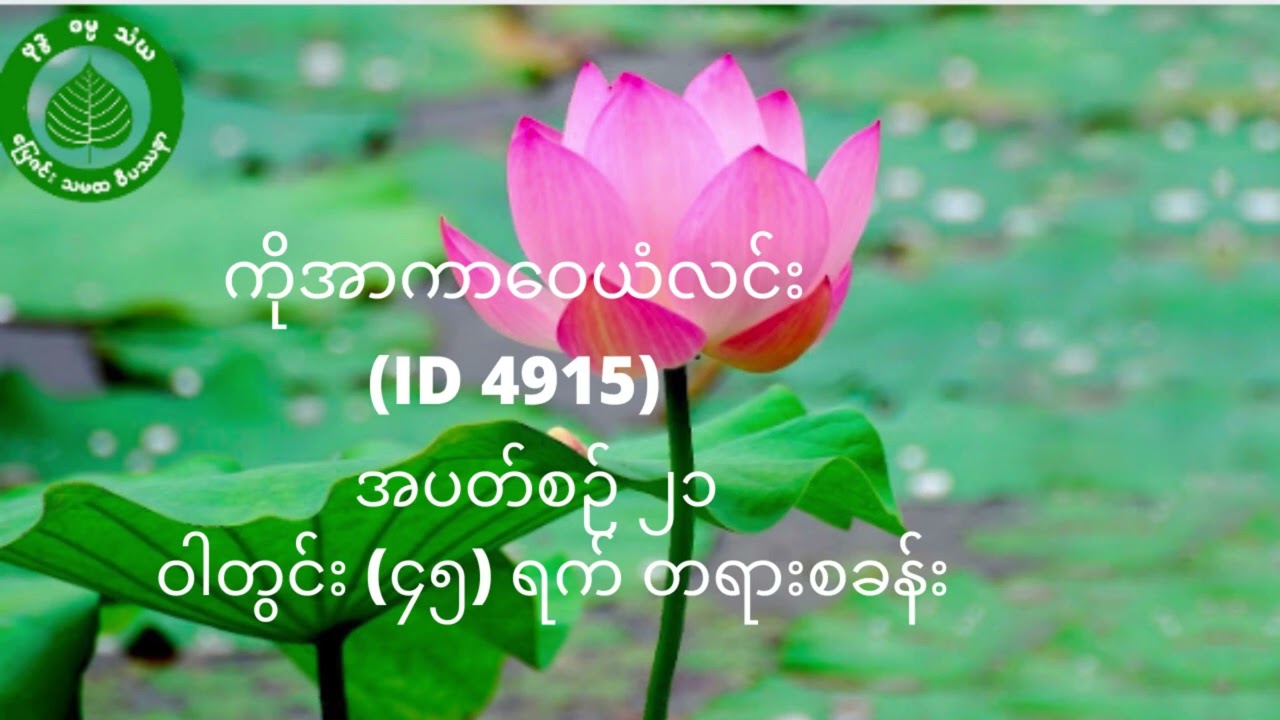 မြေဇင်းယောဂီတို့၏ ဓမ္မရသ ရင်တွင်းစကားများ