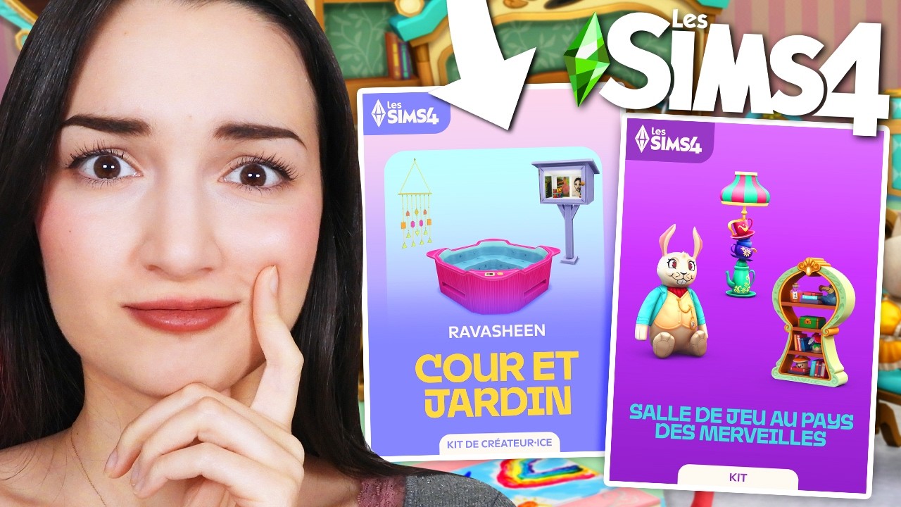 C’est quoi ça ?! 😧 Découverte des nouveaux Kits | Sims 4