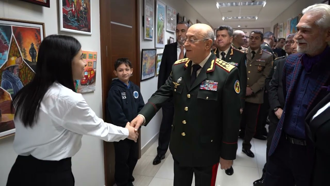 “Fövqəladə hallar uşaqların gözü ilə” müsabiqəsinin qalibləri mükafatlandırılıb