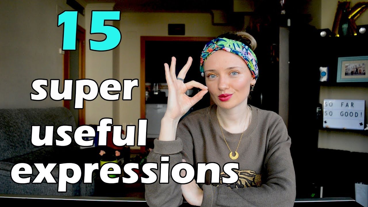 Let's learn 15 super useful expressions! 🎁