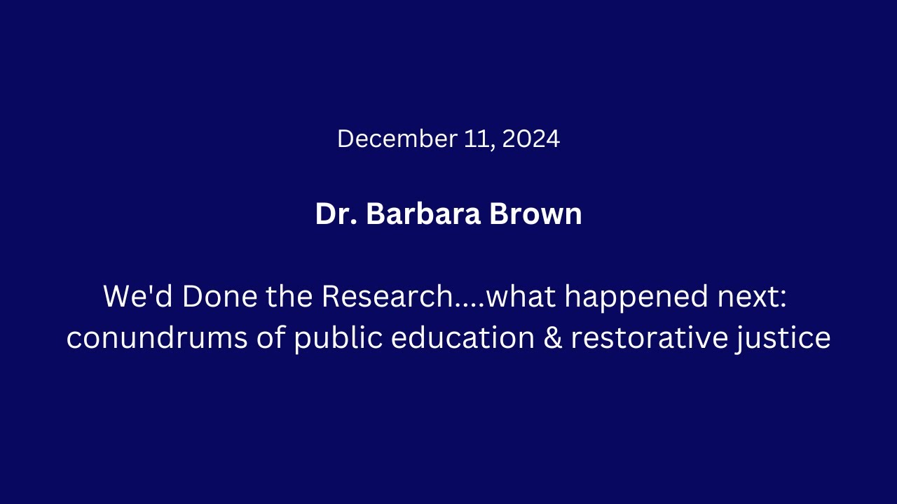 12-11-2024 | Dr. Barbara Brown, Founder of Hidden Brookline