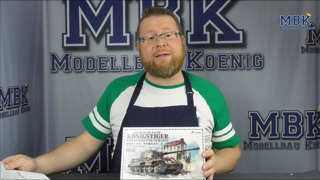 MBK packt aus #466 - 1:72 Sd Kfz.182 King Tiger ( Production Turret ) (Flyhawk 3019)