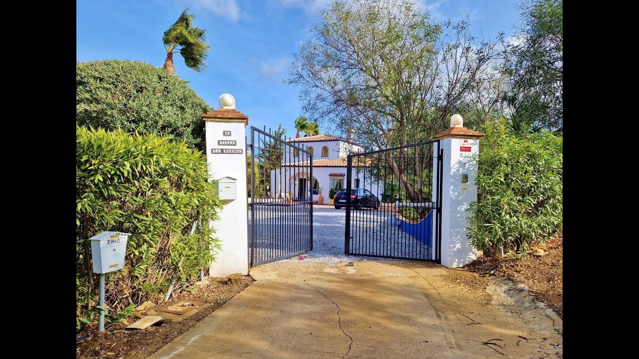 AX1201 - Villa La Maroma, Los Romanes -  outside (inside video follows on after this one!)