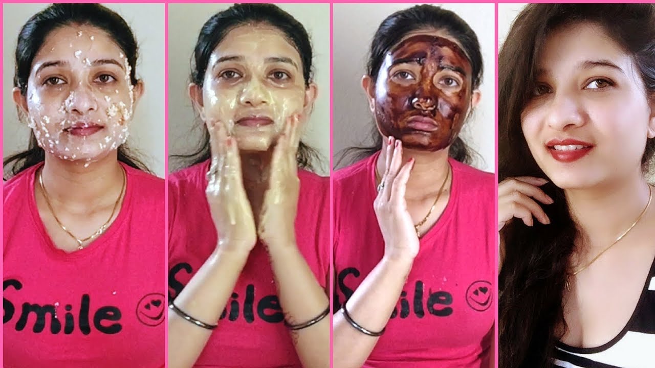 Milk facial for glowing skin in Hindi | Milk facial pack | Step by Step milk facial at home | AVNI