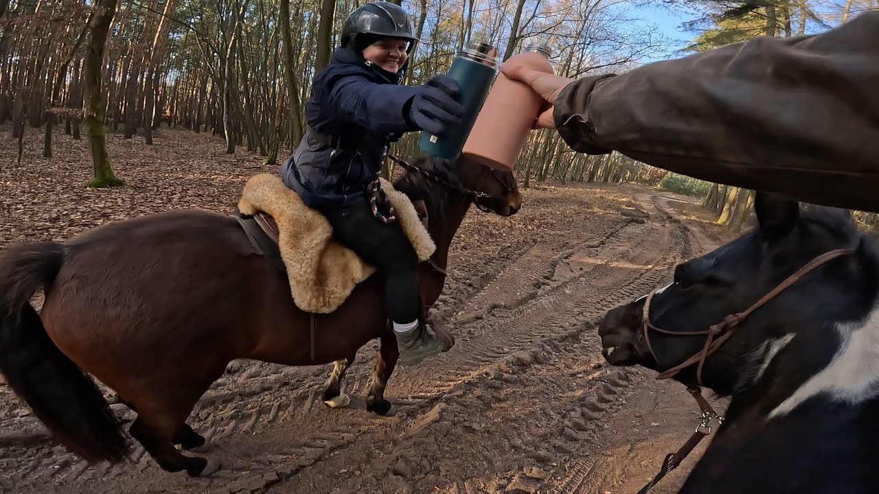 Slunečná a mrazivá vyjížďka s Montym 