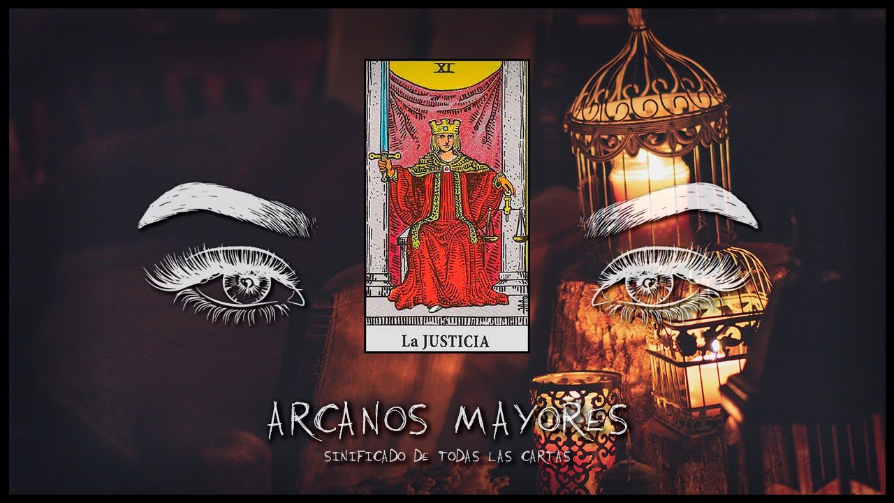 🔹 LA JUSTICIA TAROT 🔮 Significado de la Carta Arcano Mayor en Español (Curso Rider waite)