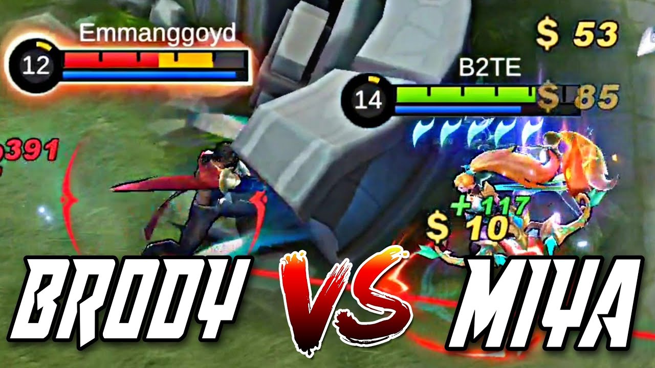 BRODY VS MIYA? You're Good But I'm Better! | MLBB