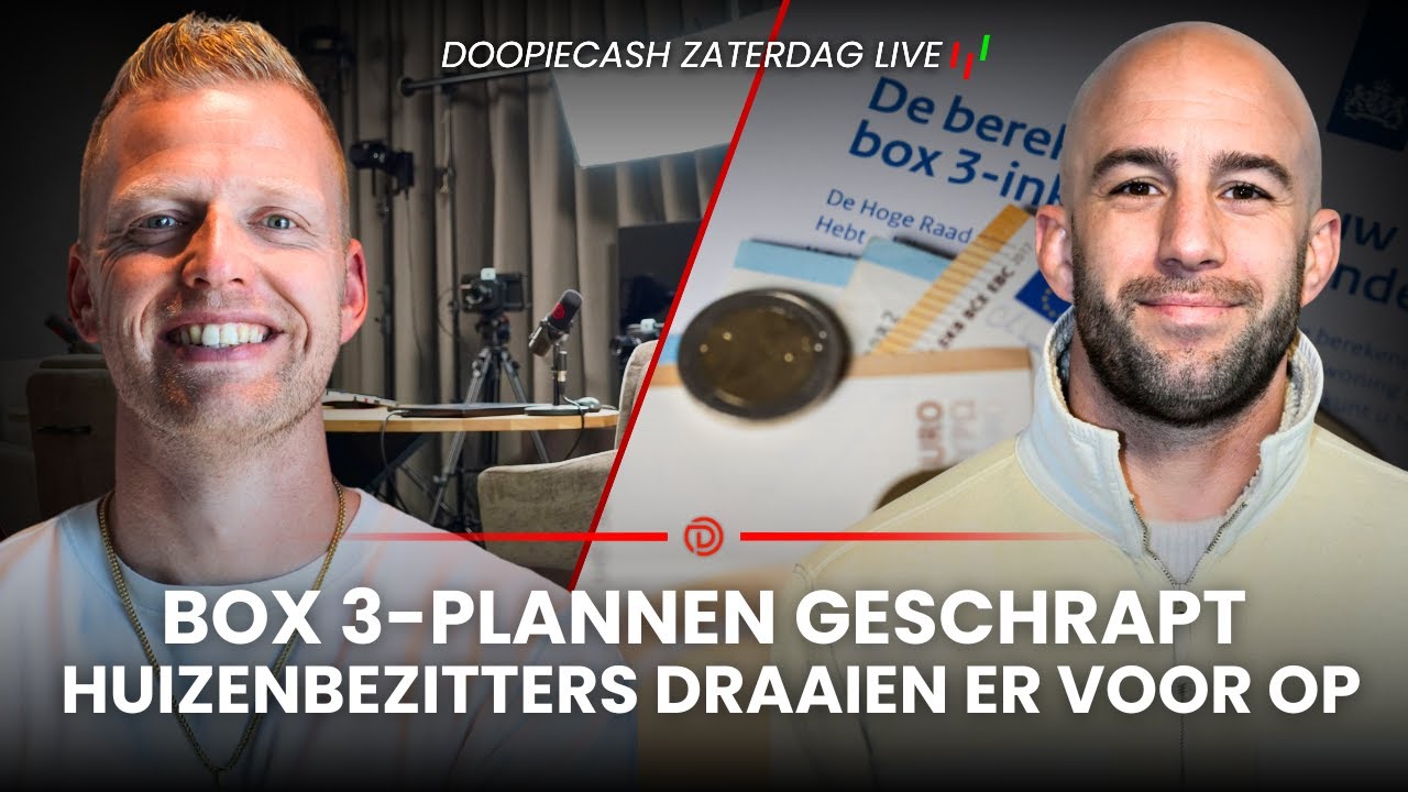 Belasting Box 3 Geschrapt, Beleggen Doe Je Zo! Op nr 1, JayJay Boske Schuift aan | Zaterdag Live!