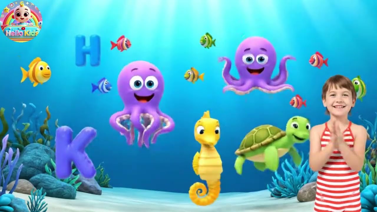 Wochentage am Strand | Lern- und Spa&szlig;lied f&uuml;r Kinder