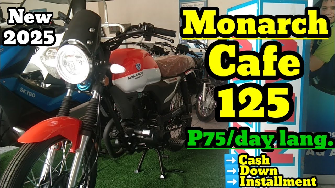 2025 New Monarch Cafe 125/Walk around review！