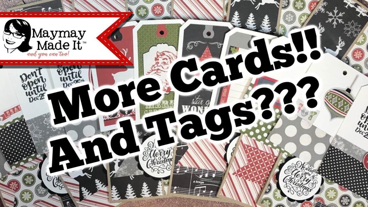 As Many as I can Cards and Tags from a 12x12 Paper Pack | Part 4