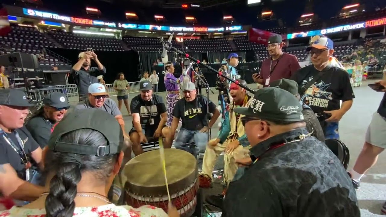 Bullhorn @ Calgary Stampede Powwow 2025 🐂📢 (Chicken)