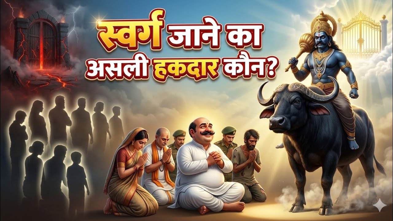 स्वर्ग और नरक जाने का असली हकदार कौन? | कर्म का फल | गरुड़ पुराण का रहस्य | MYTHOLOGY 