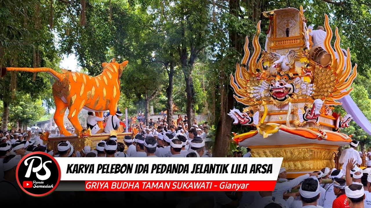 PUNCAK KARYA PELEBON IDA PEDANDA JELANTIK LILA ARSA ‼️ Griya Budha Taman Sukawati 10/04/2024