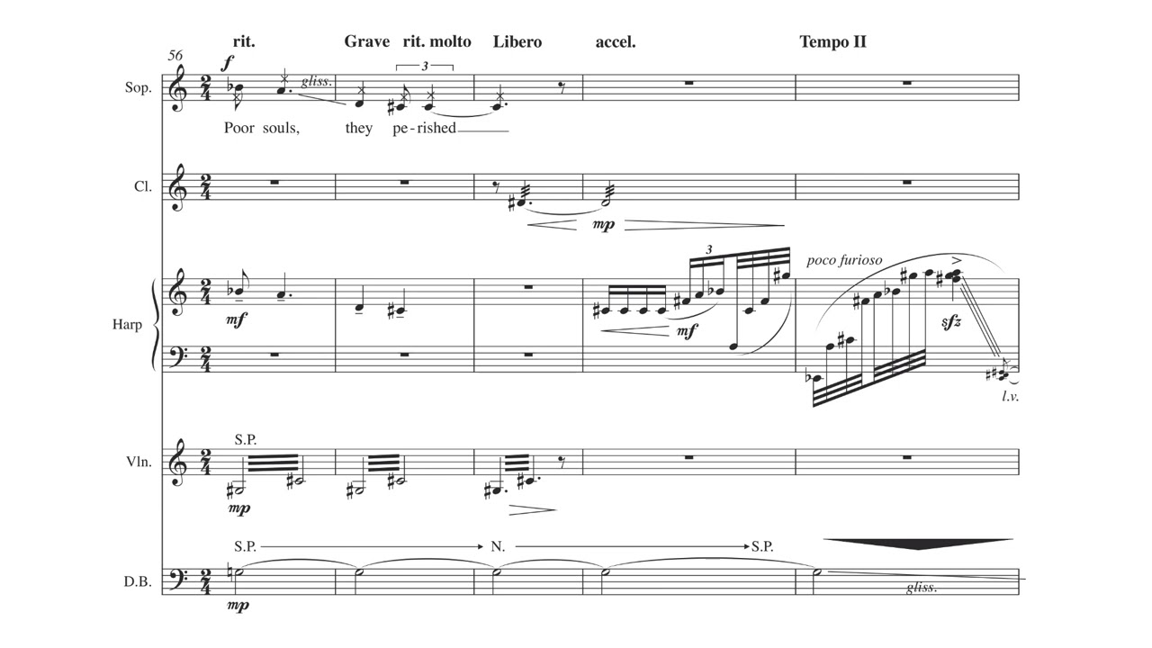 K. Saariaho - The Tempest Songbook: Miranda's Lament
