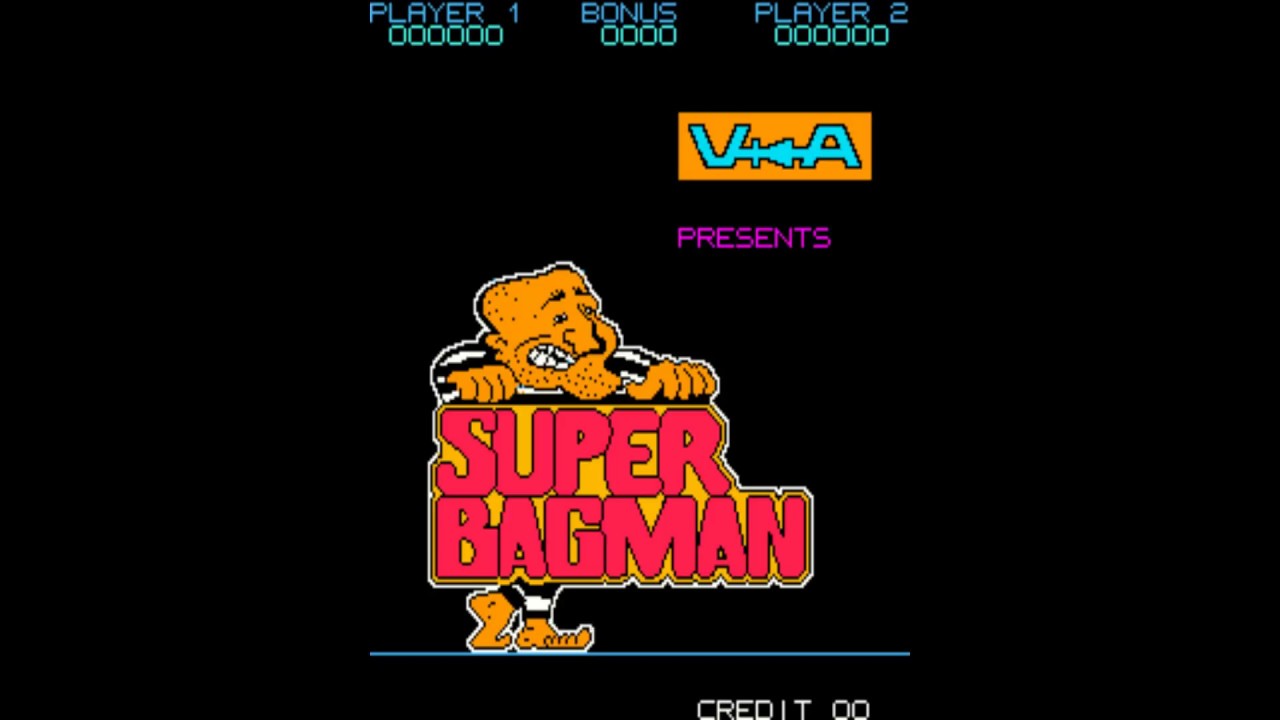 Super Bagman, 1984 Valadon Automation - Act 1 y Act 2 completados