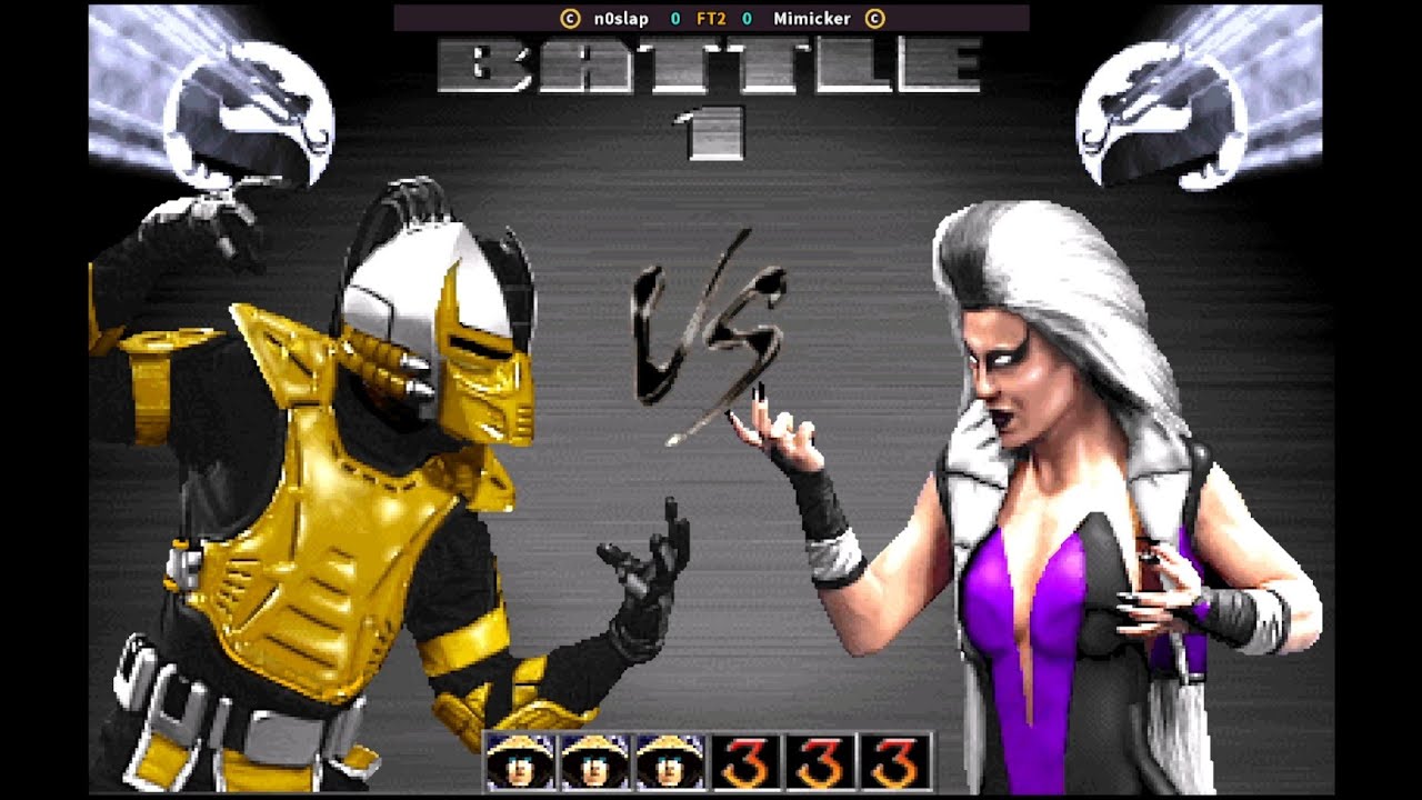 n0slap vs Mimicker - 8 player tournament - Ultimate Mortal Kombat 3 - FIghtcade