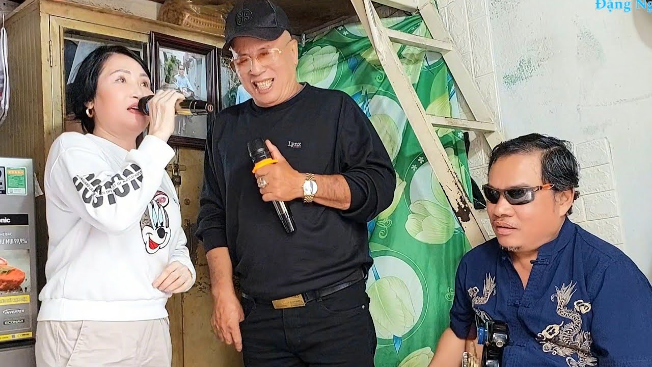  Hữu Hạnh tháo mồ hôi hột với cặp Nghệ sĩ Đức Tài, Hồng Sa 
