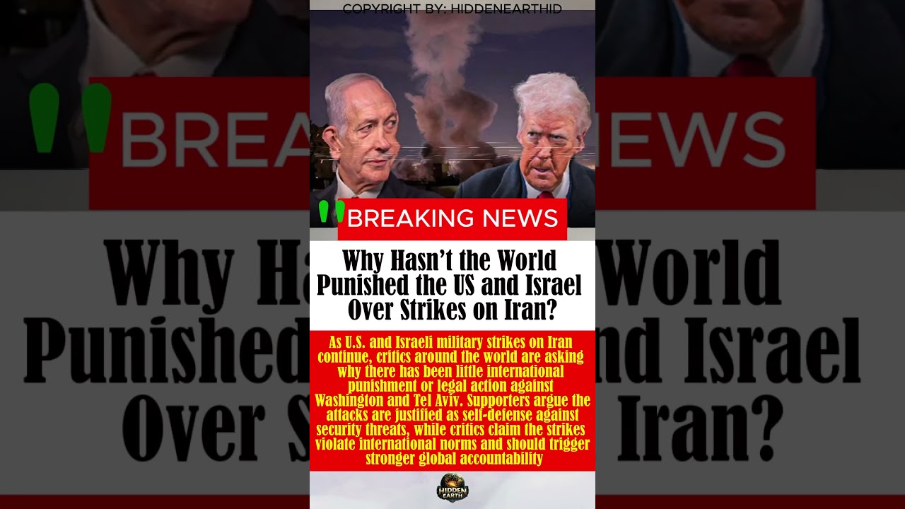 Why Hasn&rsquo;t the World Punished the US and Israel Over Strikes on Iran?