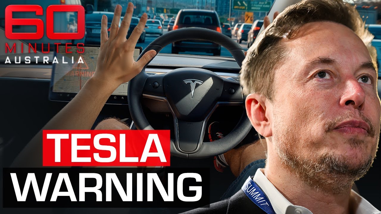 Serious safety concerns over Tesla’s self-driving cars after fatal crashes | 60 Minutes Australia