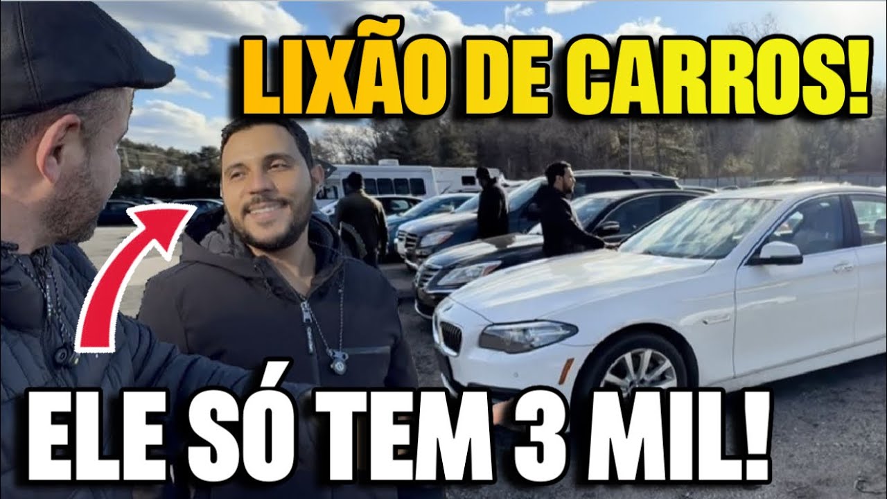 LIXÃO DE CARROS NOS EUA 🇺🇸