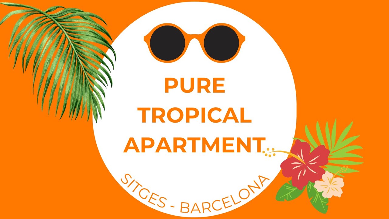 TROPICAL BEACH APARTMENT #sitges #barcelona by Sitges Lounge Apartments