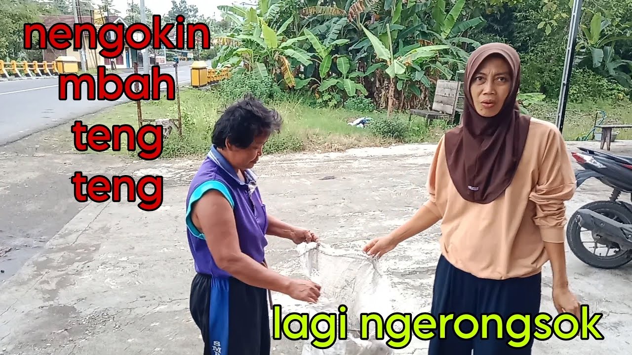 Habis Belanja Mampir ke Tempat mbah Teng teng