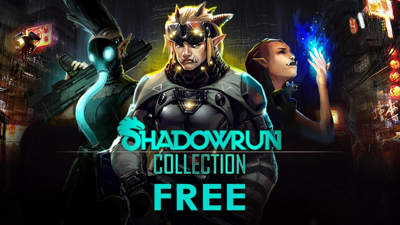 FREE GAMES: Cyberpunk Turn-Based Strategy RPG Shadowrun Collection (LIMITED TIME FREEWARE PROMO)