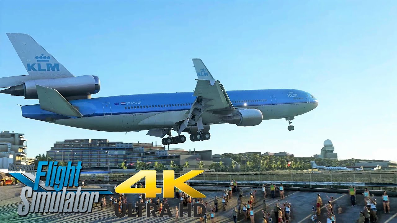 A Realistic Simulation | KLM McDonnell Douglas MD-11 | San Francisco ✈ Sint Maarten | MFS Experience