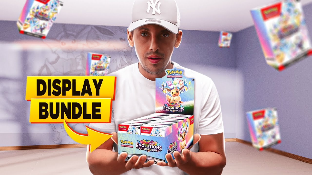 ENFIN UN BON ITEM?!?! OUVERTURE DE DISPLAY DE BUNDLE POK&Eacute;MON EV8.5!!!