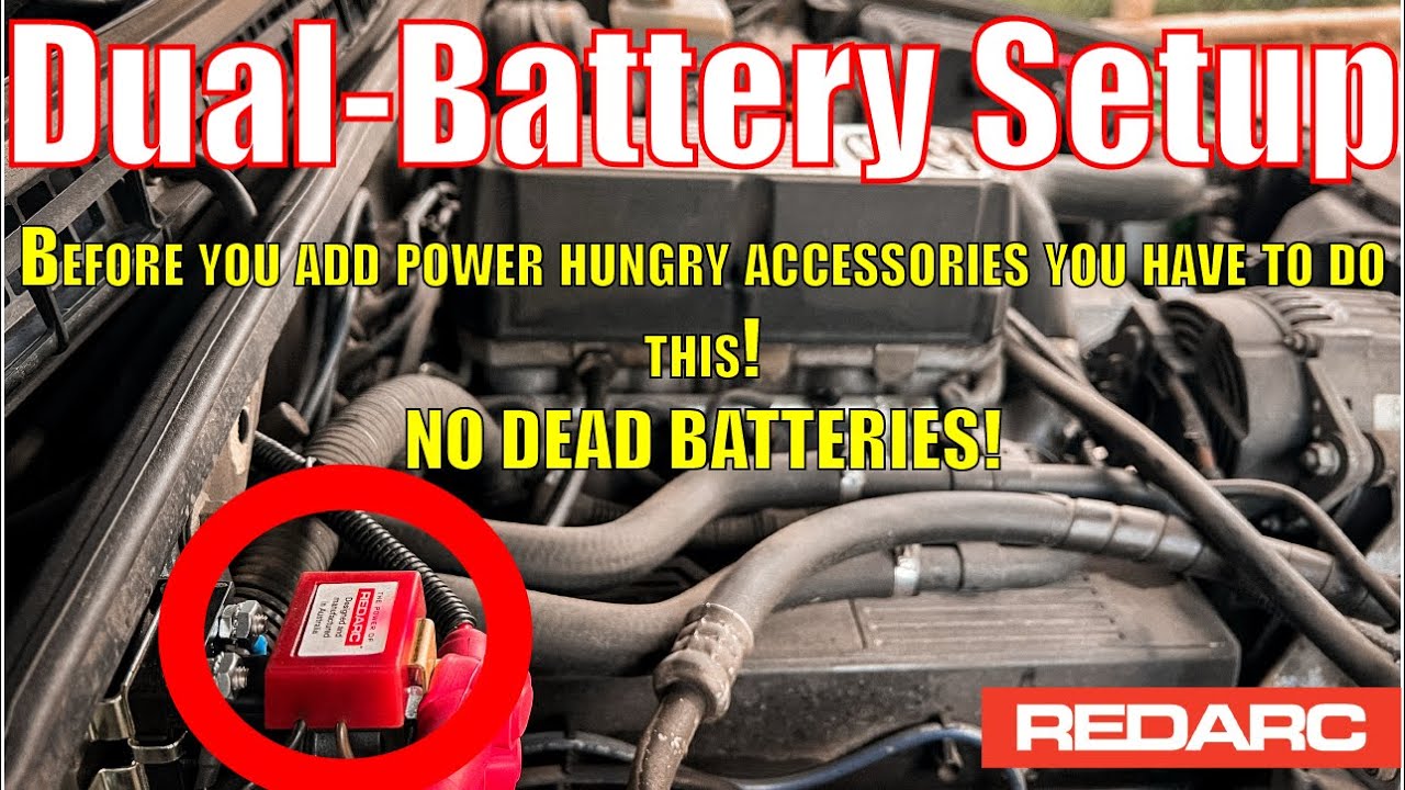 Dual Battery Setup in a Land Rover Discovery (Redarc Install) | REDARC SBI12KIT