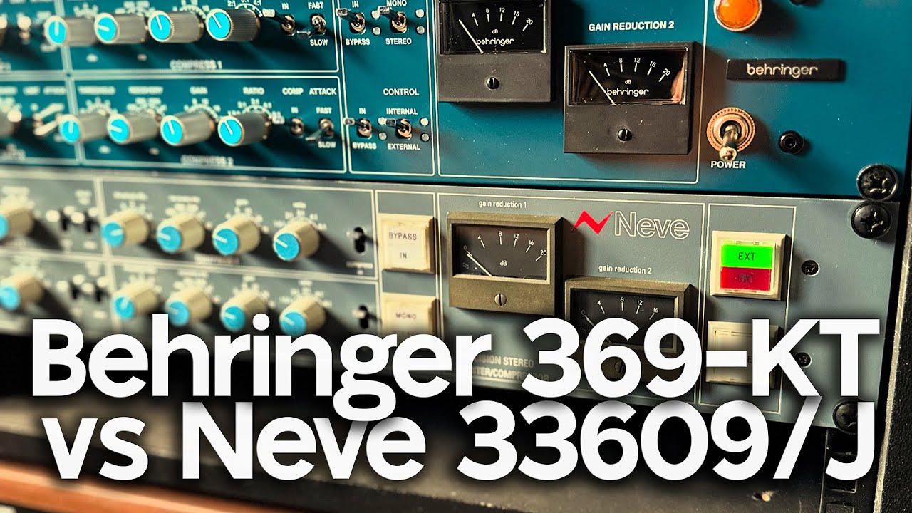Behringer 369-KT против Neve 33609/J. Раунд 2!