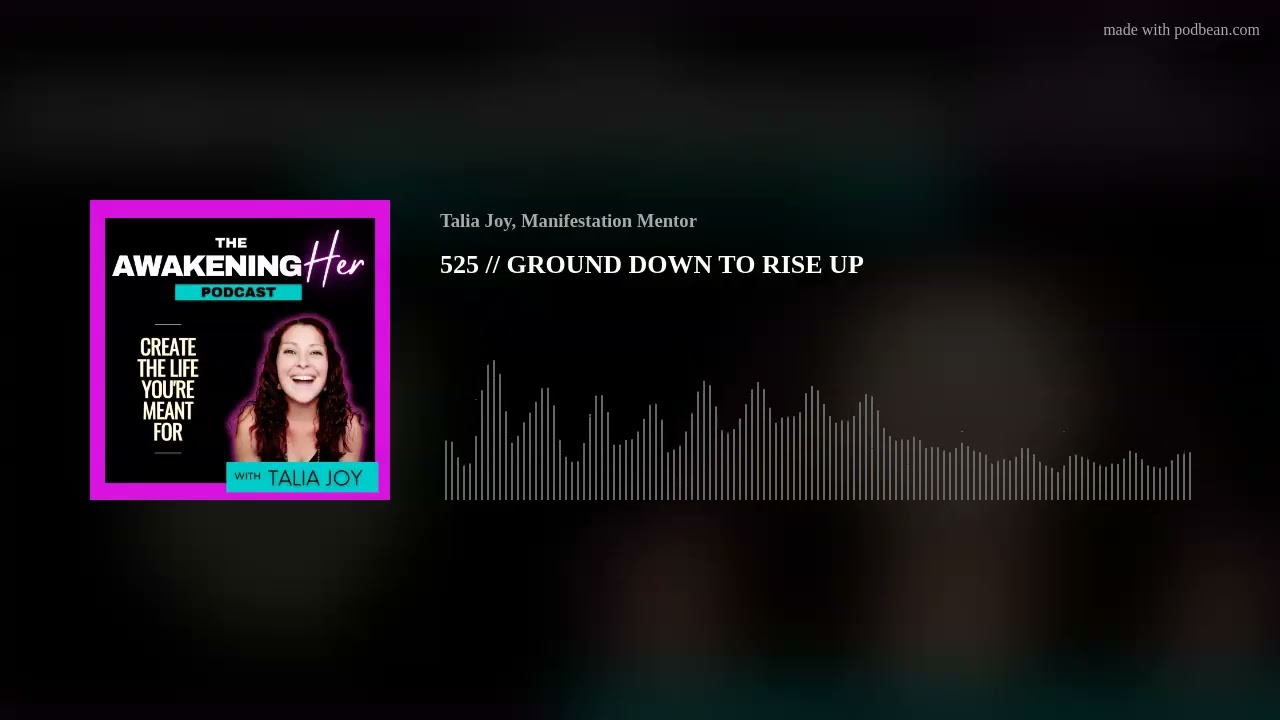 525 // GROUND DOWN TO RISE UP