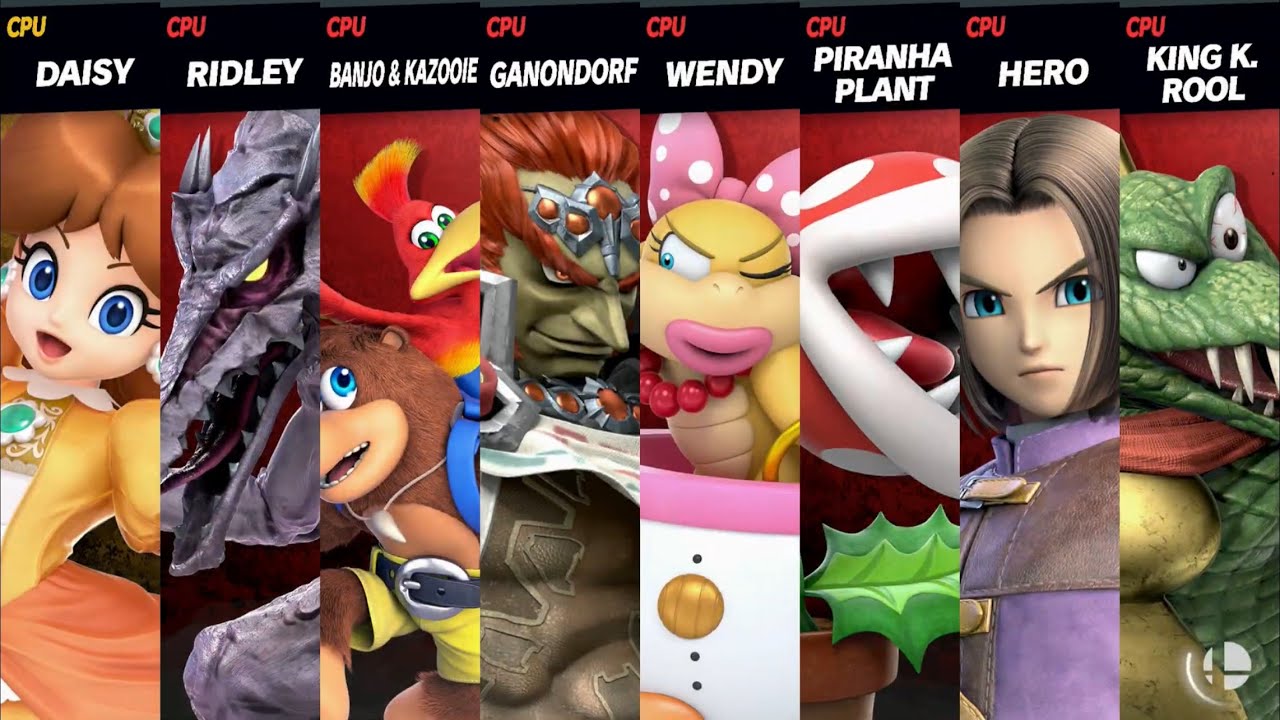 Super Smash Bros. Ultimate - Daisy is strong to save valentine's day!!!