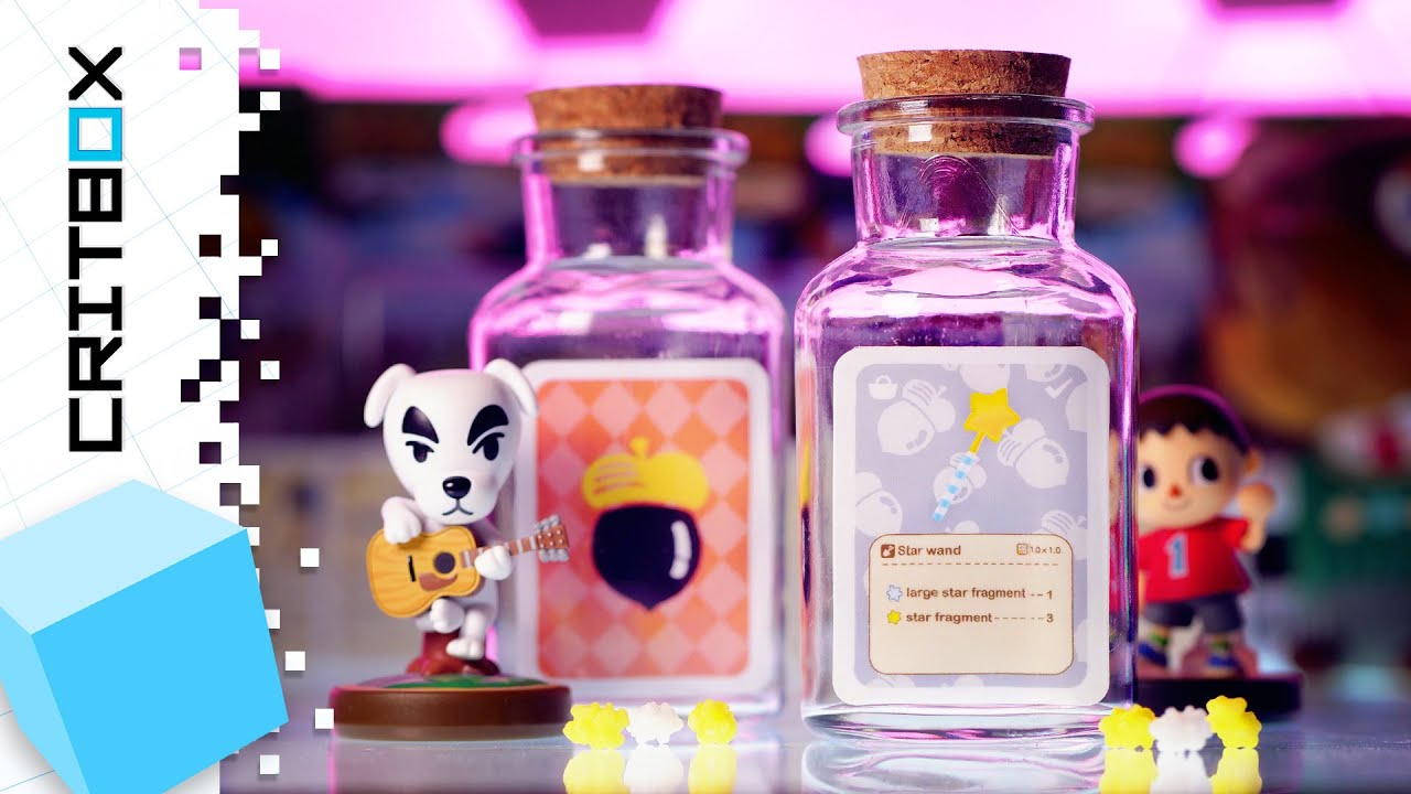 How to make REAL LIFE Animal Crossing DIY Recipe Cards and Message Bottles