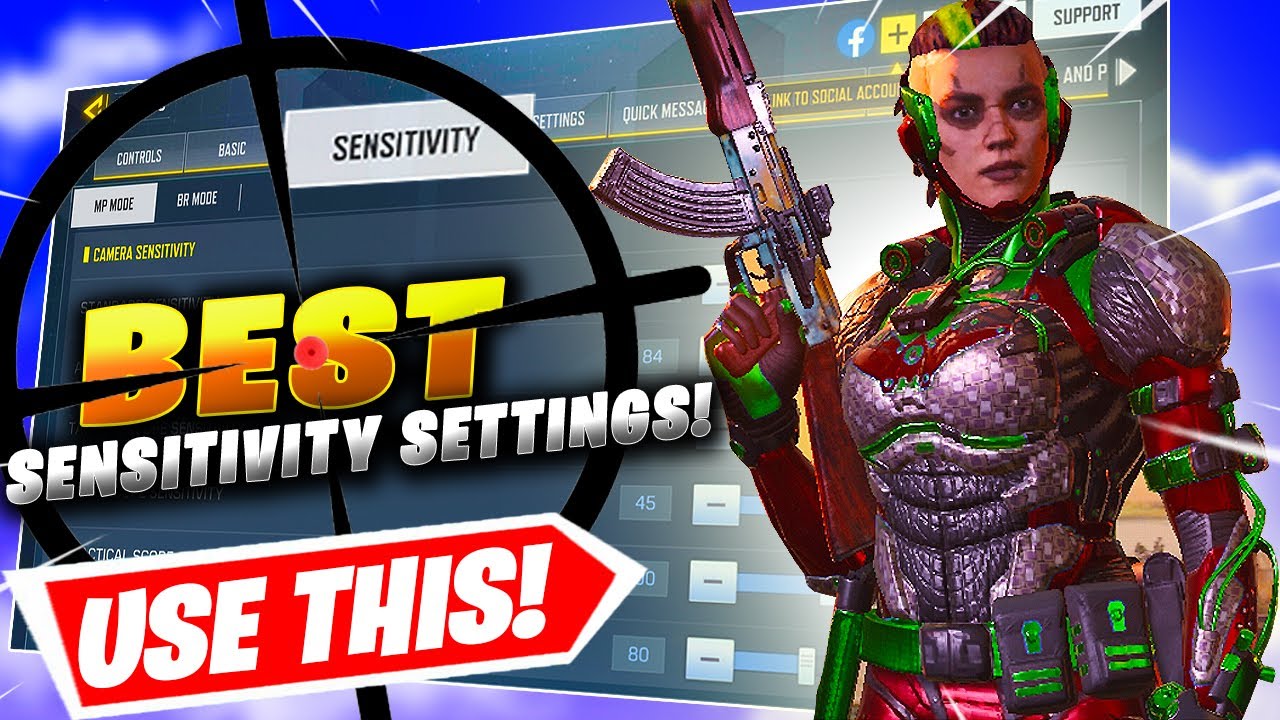 SECRET Pro Player Sensitivity Settings & Controls to UNLOCK PERFECT AIM! | COD Mobile