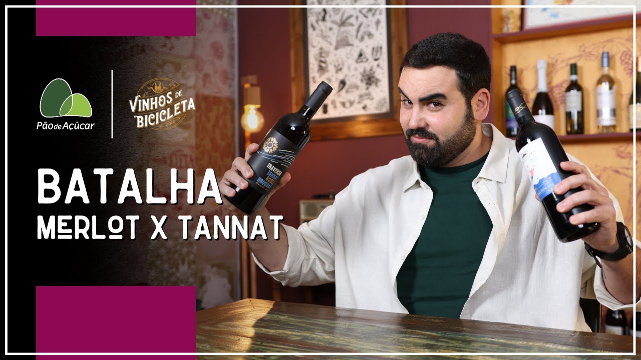 BATALHA DE VINHOS: Merlot x Tannat