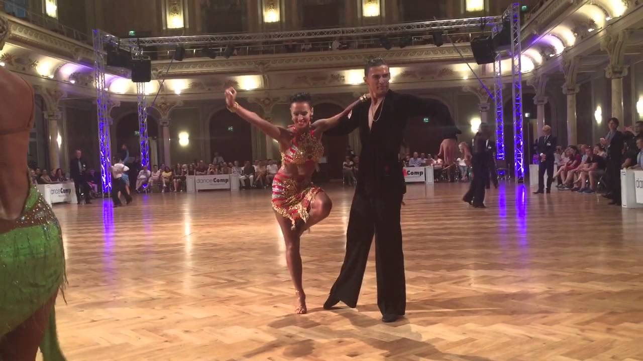 Marius-Andrei Balan & Kristina Moshenska Rumba danceComp Wuppertal WDSF World Open Latin