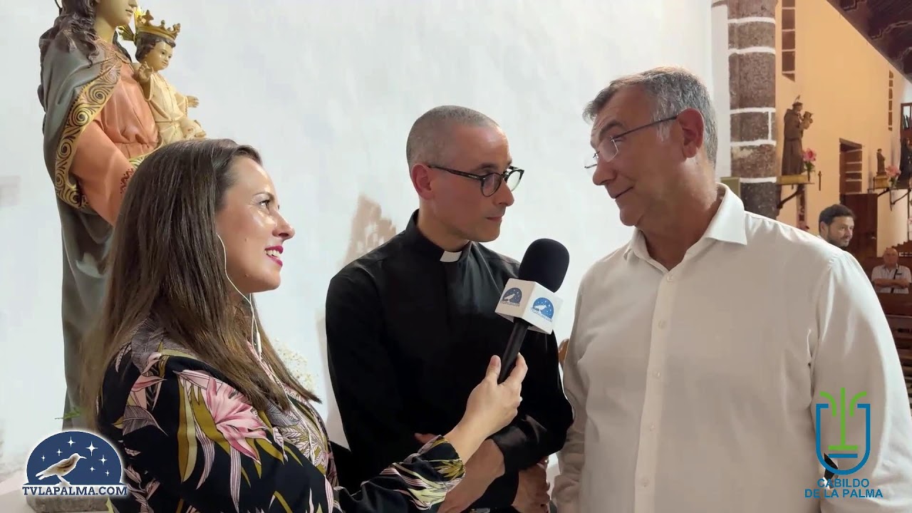 📺 TV La Palma en directo acompañando todo el recorrido de la Virgen de las Nieves