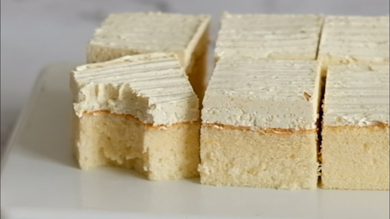 เค้กเนยน้ำตาล เค้กชิฟฟ่อนเนยสด ชิฟฟ่อนบัตเตอร์ครีม Chiffon Cake Butter Cream ทำขนมกับเชฟโจ Ep.78