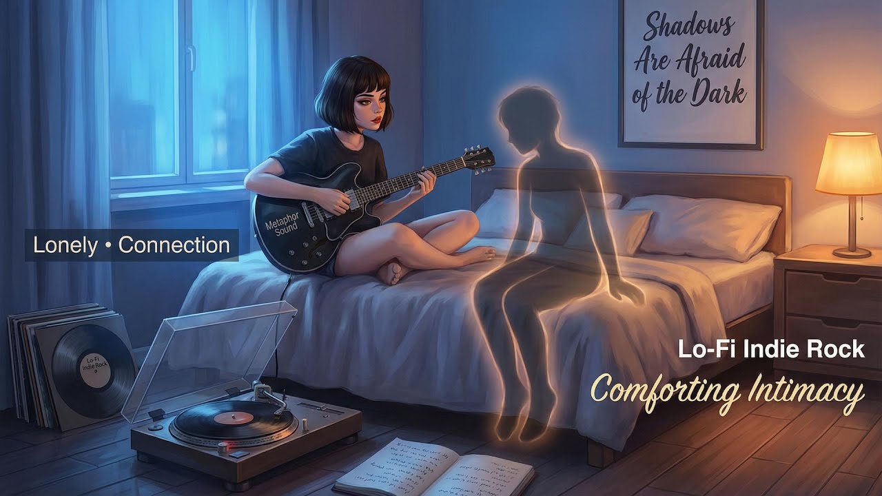 Shadows Are Afraid of the Dark | Lo‑Fi Indie Rock | lonely • connection