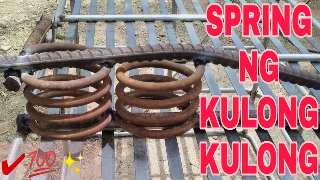 PAANO IKABIT ANG SPRING NG KULONG KULONG | HOW TO ATTACH THE SPRING