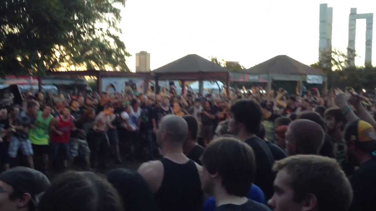 All Shall Perish WALL OF DEATH @ Heavy MTL 2013